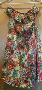 A flowery summer dress